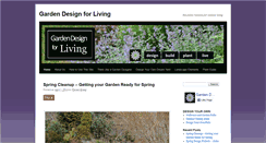 Desktop Screenshot of gardendesignforliving.com